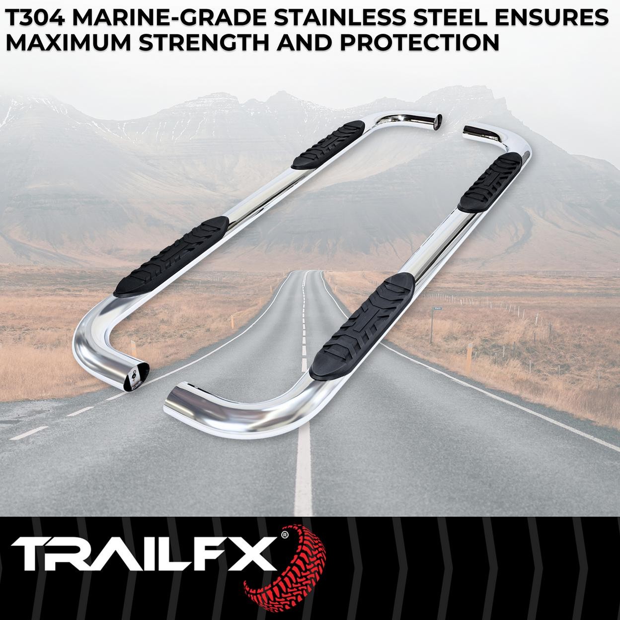 TrailFX Step Nerf Bar – Body/ Frame Mount