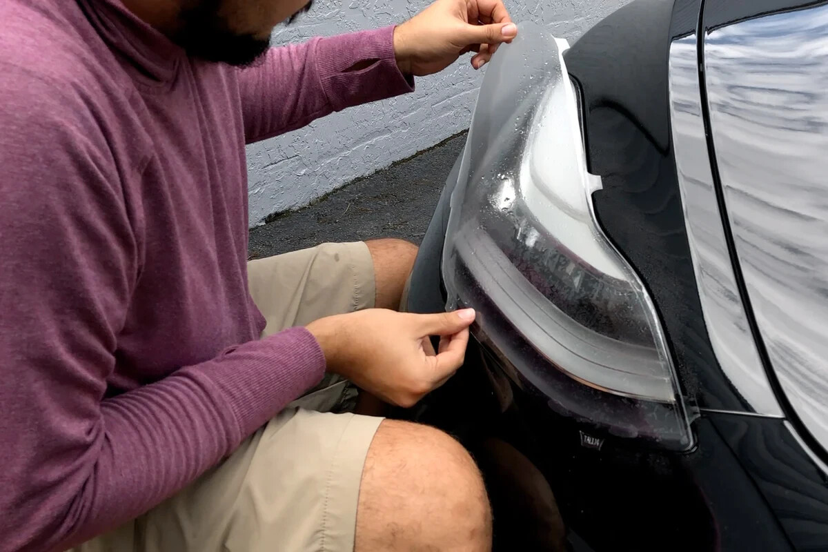 Tesla model Y Headlight + Fog lights PPF 20-25