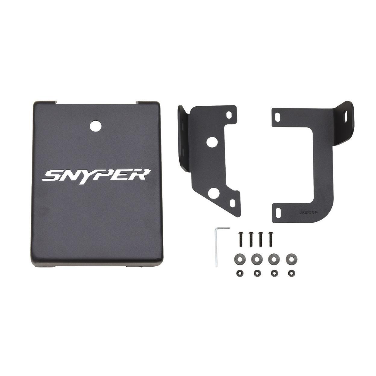 Westin/Snyper Evap Canister Skid Plate for Jeep Wrangler 07-17 – Textured Black