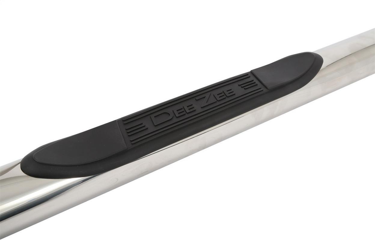 Dee Zee Stainless Steel Side Steps 3 in. Round Cab Length +SS/NB Fits Chevy SILV