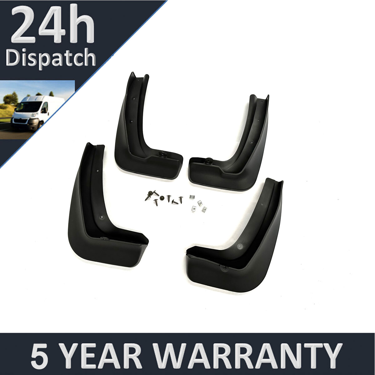 Tailored Mud Flaps Set of 4 For BMW 2 Series F22/F45 2015-2019 Purevue