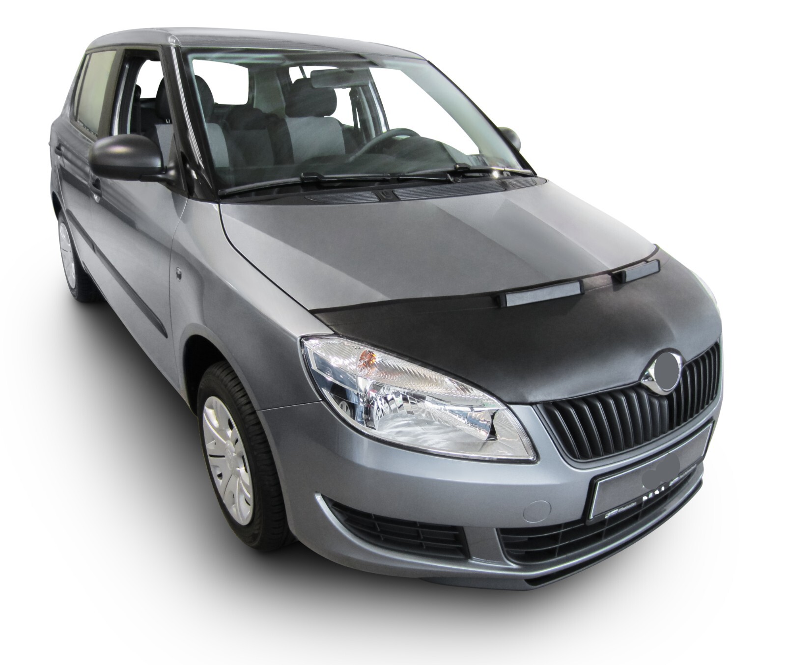 Bra suitable for Skoda Fabia II type 5j 2007-2014 stone chip protection hood bra