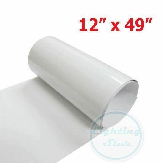 12″ x 49″ Car Front Body Bumper Hood Guard Paint Protect Tint Vinyl Sheet Film