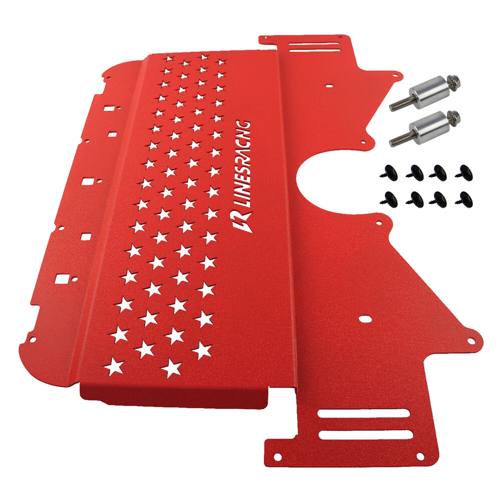 Aluminum Oil Cooler Skid Plate for BWM G81 G82 G87 M2 M3 M4 3.0L Turbocharged