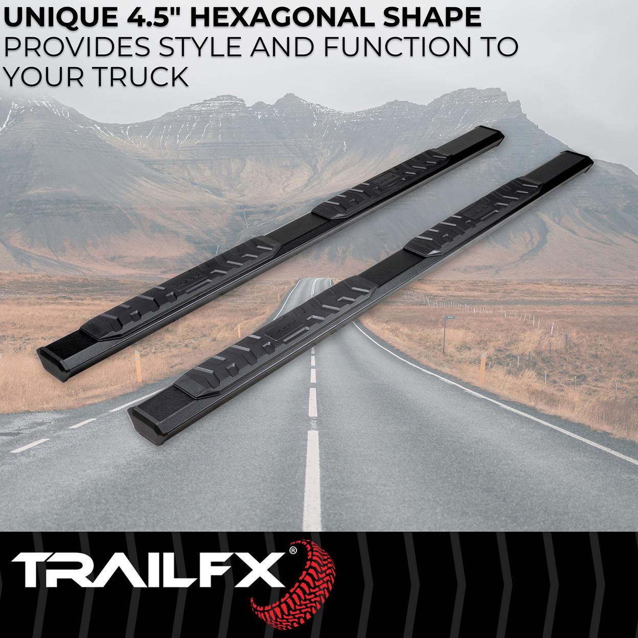 TrailFX AL4005B Rocker Panel Mount