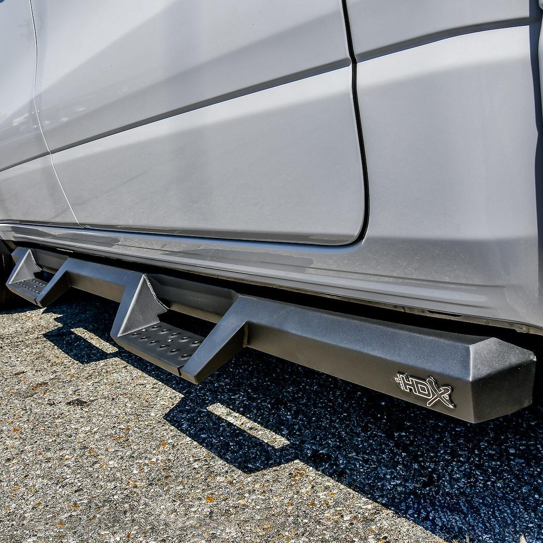 Westin Automotive 56-14085 Steel Square Black Powder Coated Nerf Bar