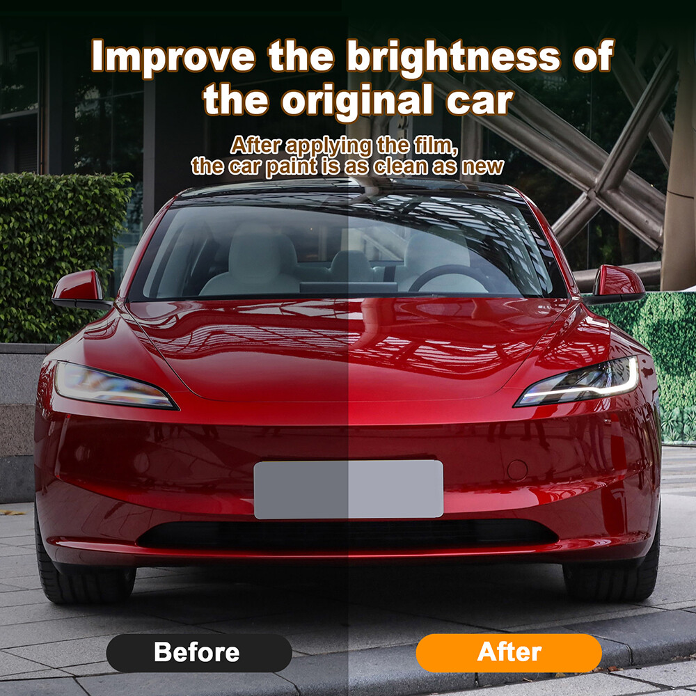 For Tesla Model Y 2020-2023 Door Corner Paint Protection Film Clear PPF Trim TPU