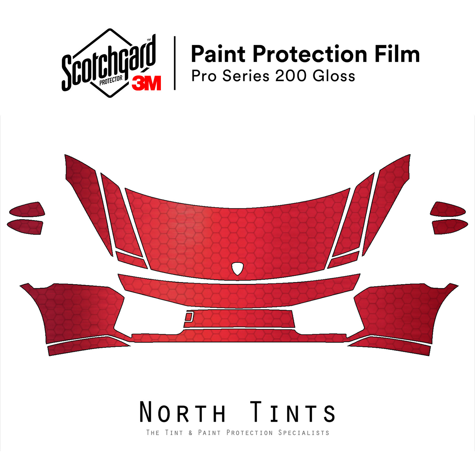 Lamborghini Gallardo 2004-2008 3M PRO Series PreCut Paint Film Clear Bra PPF Kit