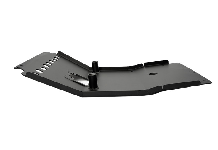 Cali Raised LED CR3672 Front Skid Plate Aluminum Powercoat Blk for 05-22 Tacoma