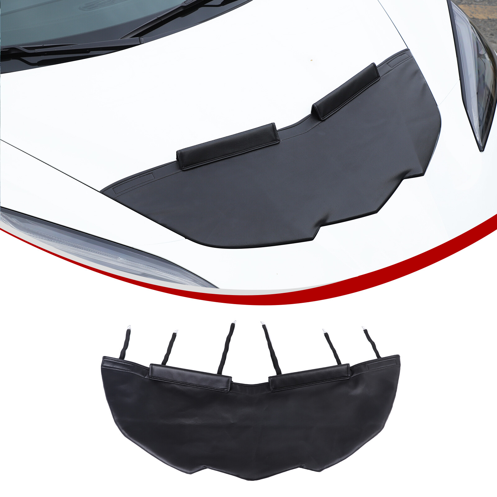 Front End Cover Hood Car Mask Bra Protector For Corvette C8 2020-2024 Z51 Z06 US