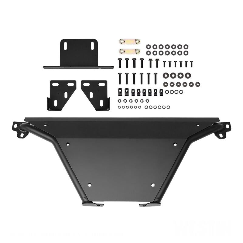 Westin Outlaw Bumper Skid Plate for Ford F-150 15-17 – Textured Black