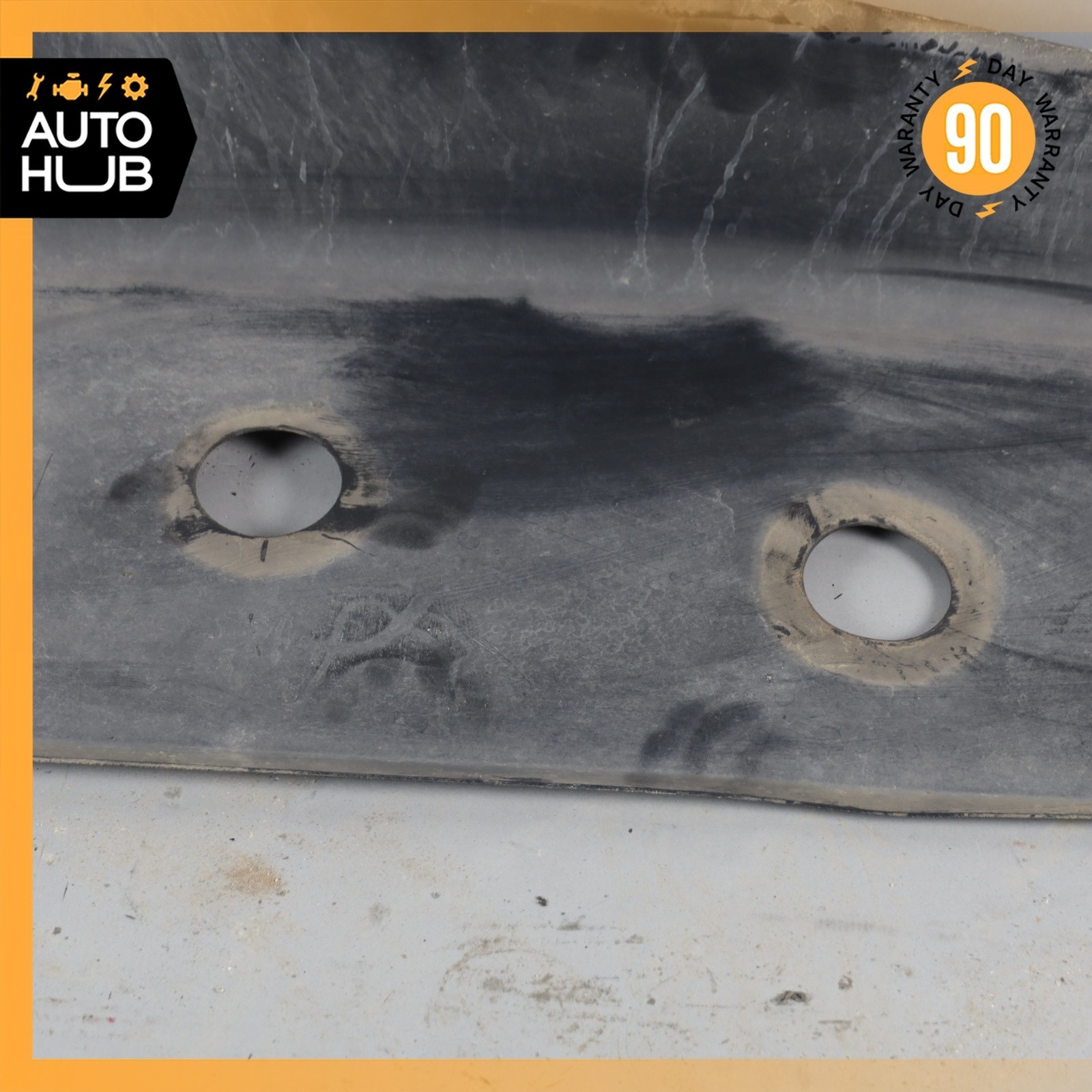 05-18 Mercedes W463 G550 G63 Rear Lower Fuel Tank Skid Plate Metal Shield OEM