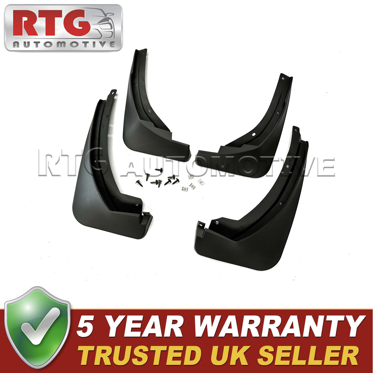 Tailored Mud Flaps Set of 4 For Skoda Karoq 2018-2023 RTG