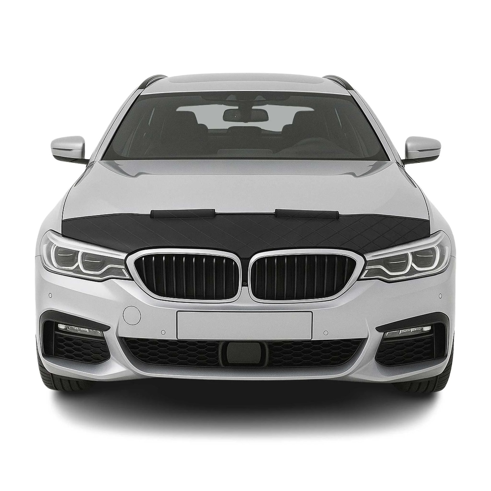 Car Bonnet Mask Hood Bra for BMW 5 Series G30 G31 2017-2023 Diamond Black