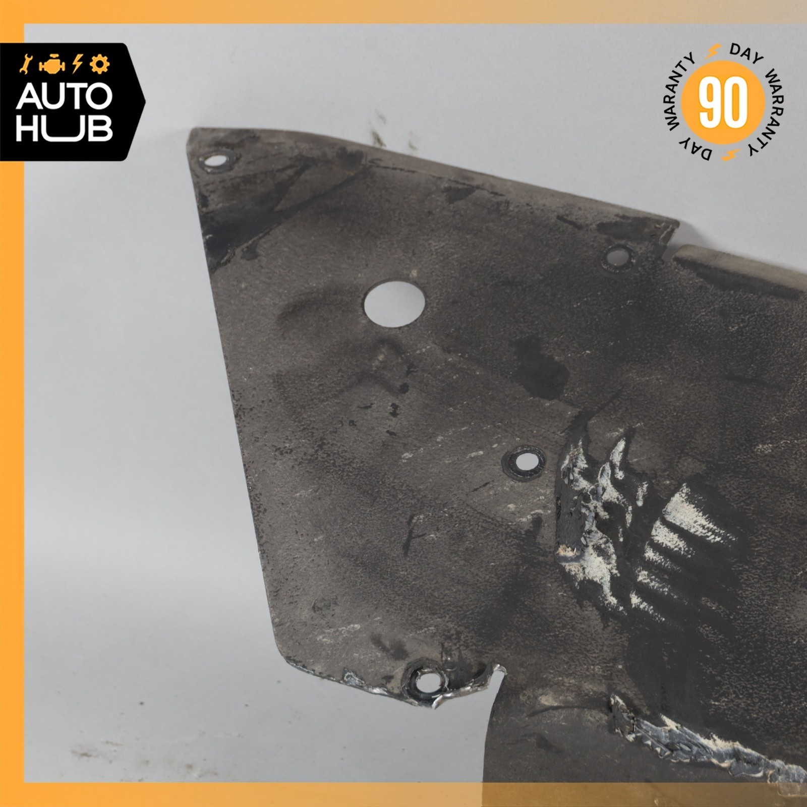 05-18 Mercedes W463 G550 G63 Rear Lower Fuel Tank Skid Plate Metal Shield OEM