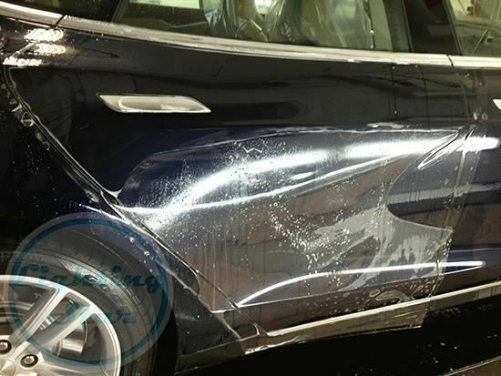 12″ x 49″ Car Front Body Bumper Hood Guard Paint Protect Tint Vinyl Sheet Film