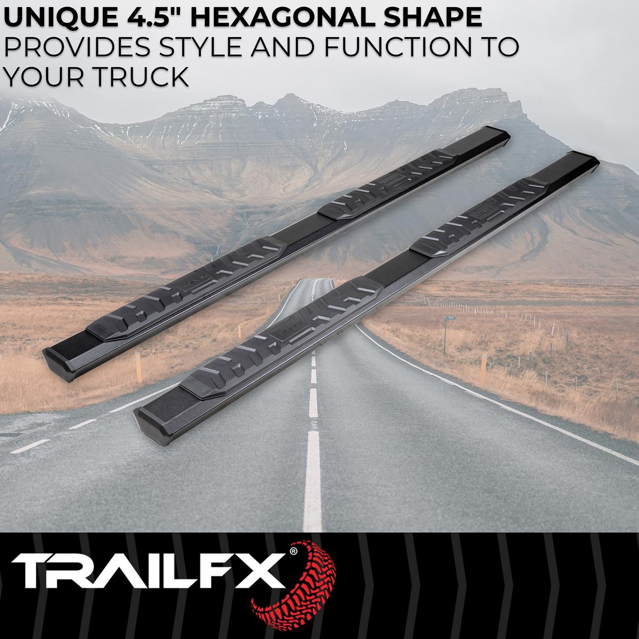 TrailFX AL4002B Rocker Panel Mount