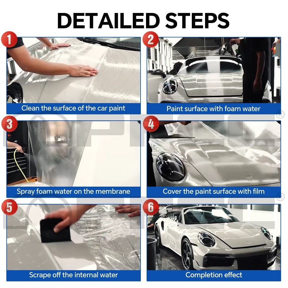 2024-2026 Tesla Model 3 Highland Full Car PreCut Paint Protection Film PPF USA