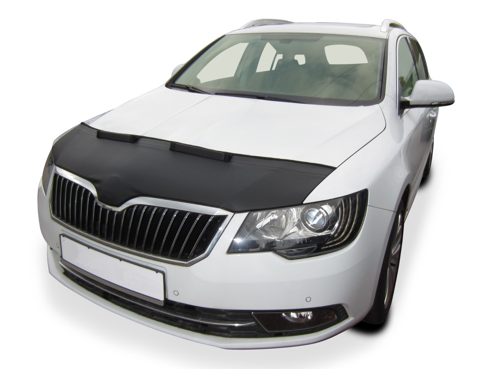 Car bra suitable for Skoda Superb II year 2013 – 2015 stone chip protection h…