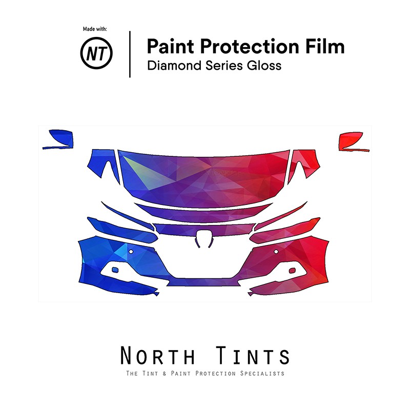 PreCut Paint Protection Film Clear Bra PPF for Honda Accord 2021-2022 Kit