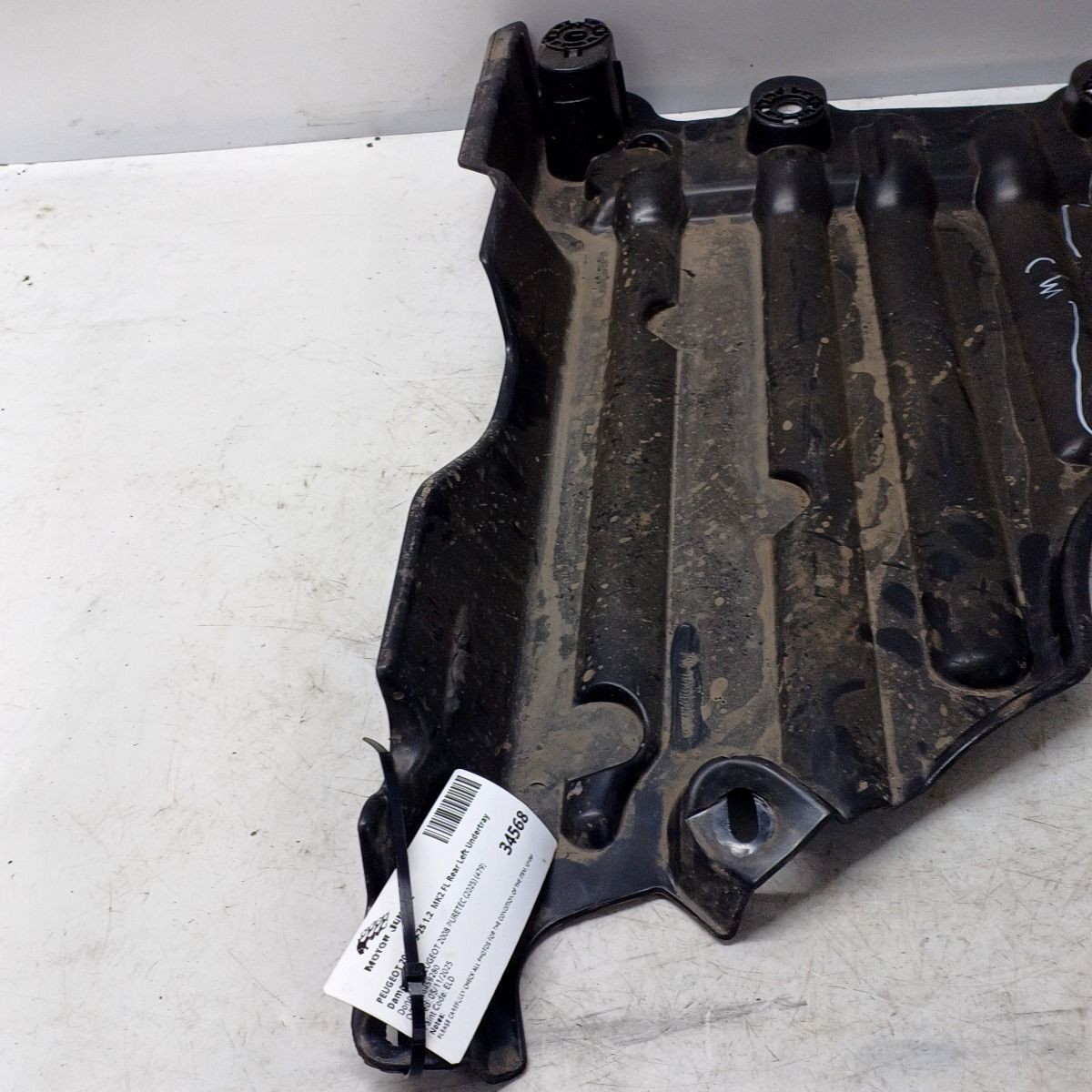 PEUGEOT 2008 19-25 1.2 MK2 FL Rear Left Undertray Damaged 9826459280