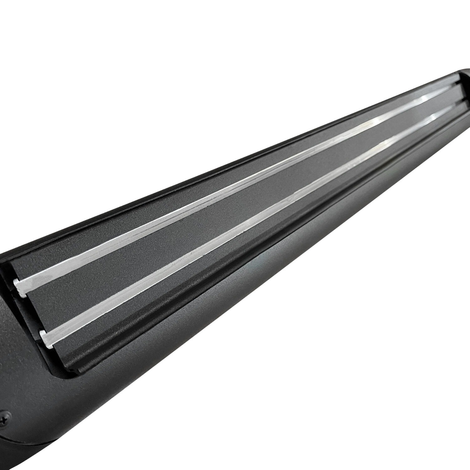 Go Rhino V3492752T V-Series V3 Aluminum Side Steps and Bracket Kit – Black
