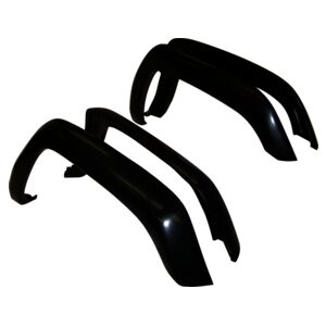 Jeep Fender Flare Kit – Black Plastic Replacement with Hardware