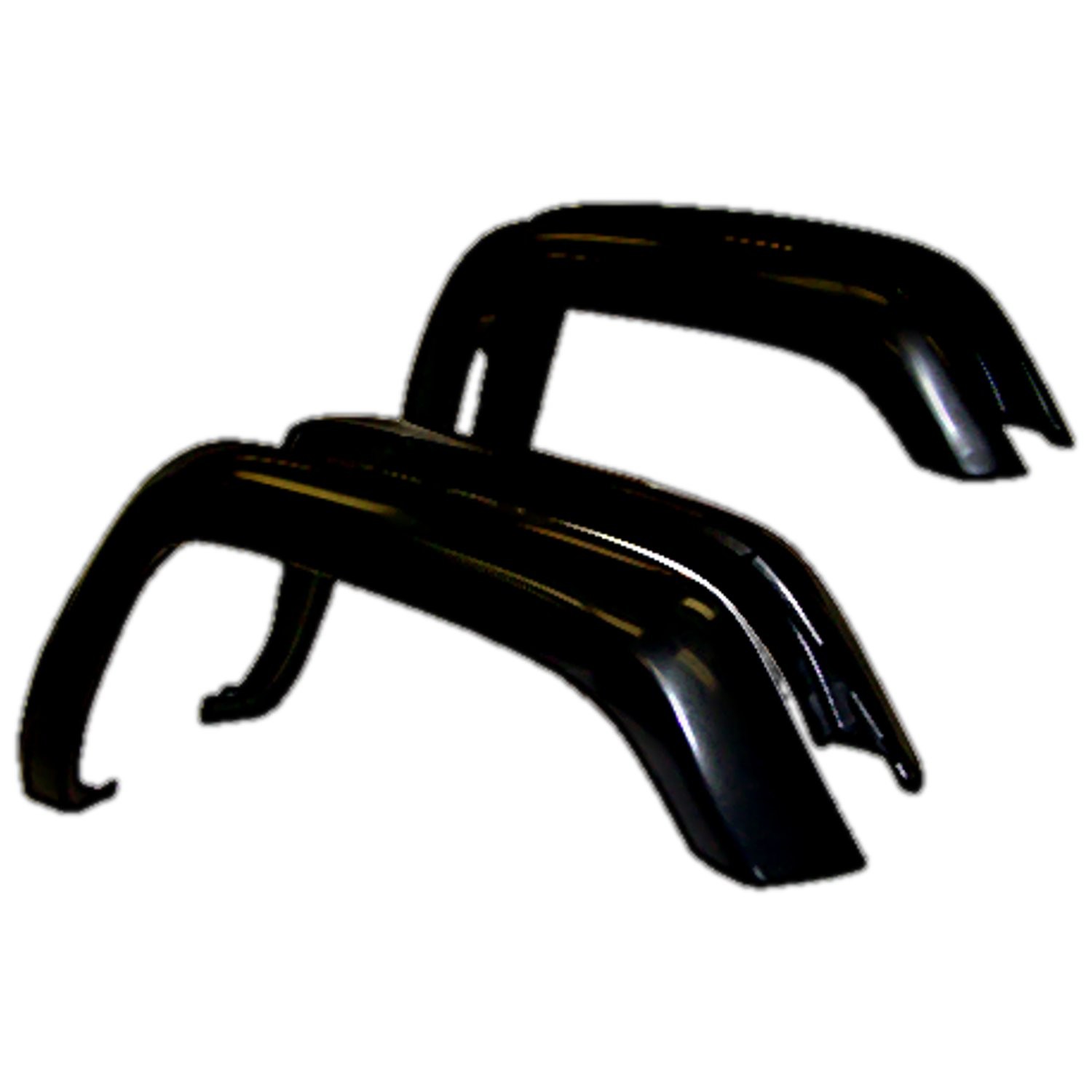 Jeep Fender Flare Kit – Black Plastic Replacement with Hardware