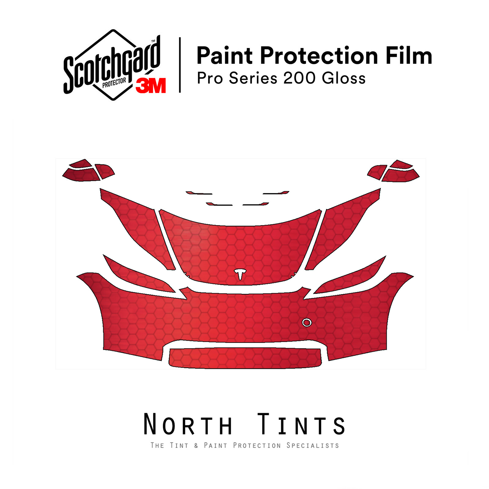Tesla Model 3 2024 3M PRO Series PreCut Paint Protection Film Clear Bra PPF Kit