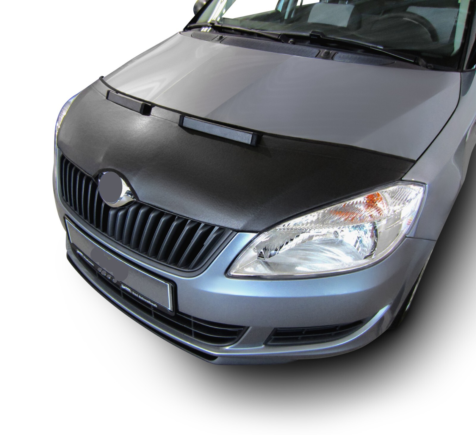 Bra suitable for Skoda Fabia II type 5j 2007-2014 stone chip protection hood bra