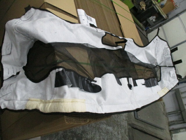 MERCEDES 190E FRONT HOOD LEATHER BRA WOLF BRA BRAND NEW NOS FRONT END PROTECTION