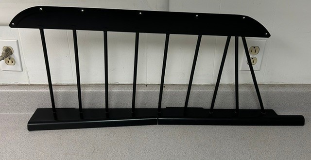 WINDOW ARMOR STEEL BARS, REAR PASSENGER, 2020-CURRENT FORD EXPLORER, INTERCEPTOR