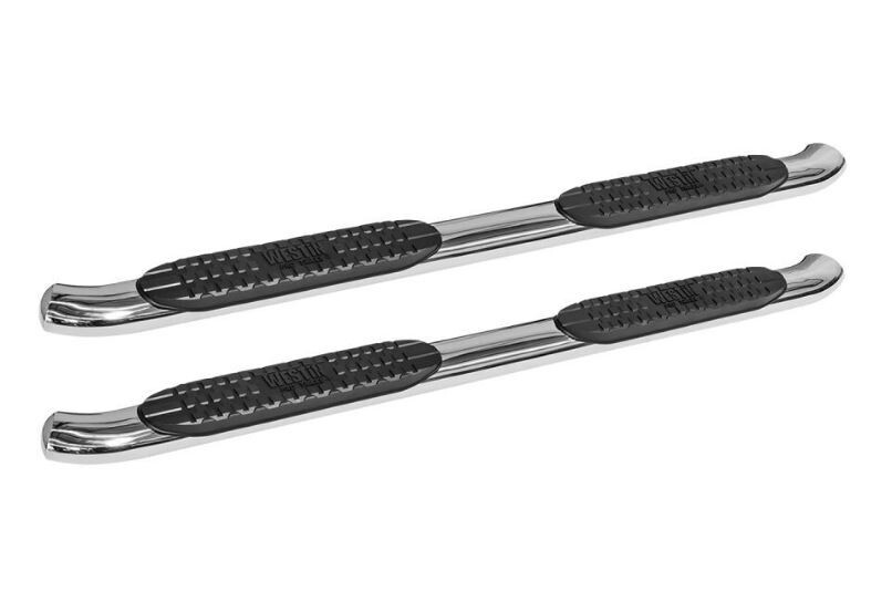 WESTIN 21-23550 PRO TRAXX 4″ OVAL NERF STEP BARS – POLISHED STAINLESS STEEL