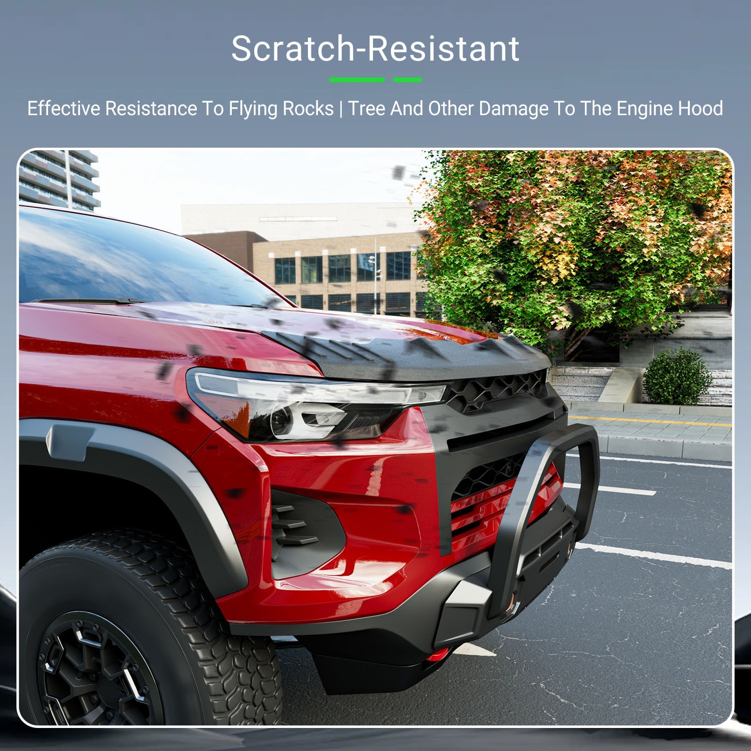 Fit 2023-2026 Chevrolet Colorado ZR2 LT Hood Protector Hood Shield Deflector