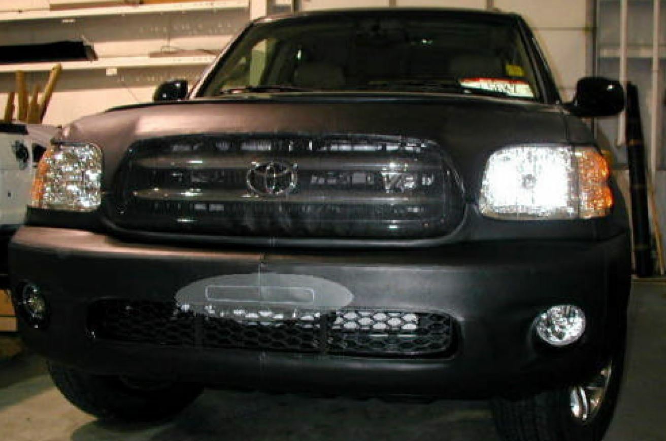 Lebra Front End Mask Cover Bra Fits Toyota Sequoia With Flares 2001-2004 01-04