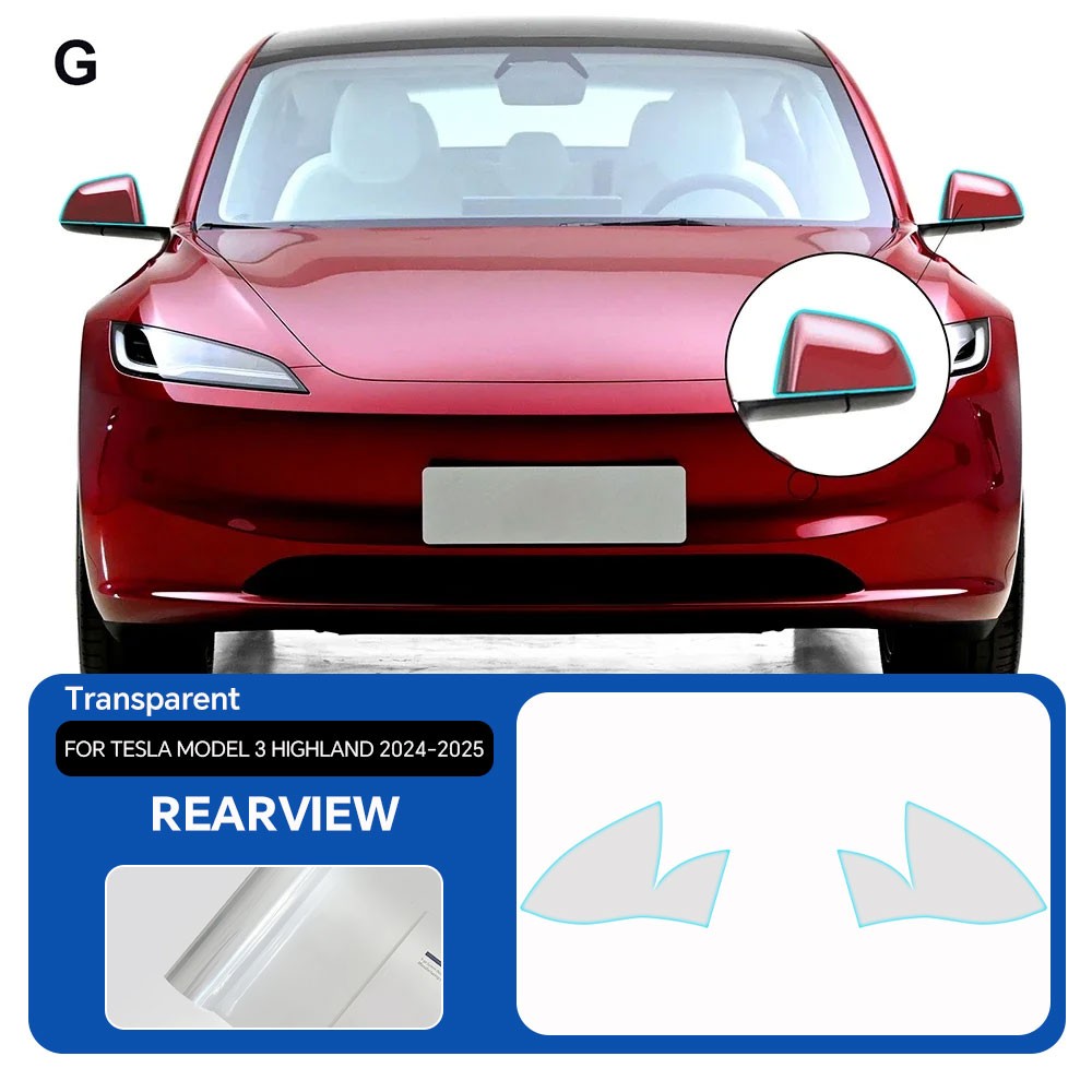 2024-2026 Tesla Model 3 Highland Full Car PreCut Paint Protection Film Clear PPF
