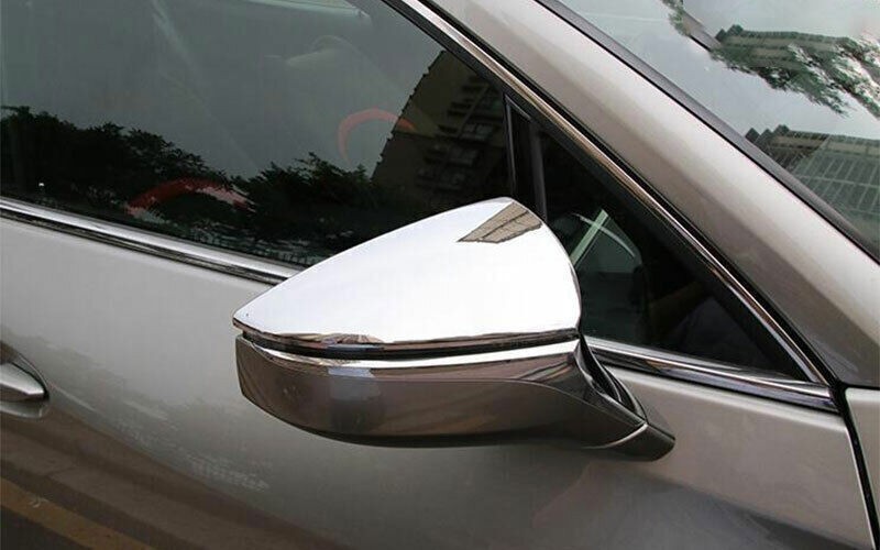 For Lexus ES 2019-2025 abs Chrome Rear View Side Door Mirror Cover Trim 2Pcs