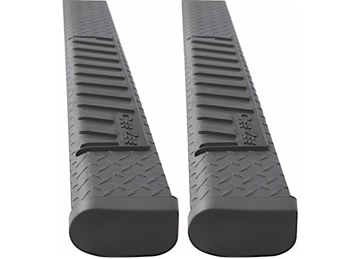 Dee Zee DZ16401 BlackTread/Oval/Rb Reg Cab Texture Black (No Brackets)