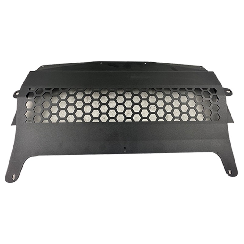 FOR BWM S55 F80 M3 F82 F83 M4 3.0L Turbo Black Aluminum Oil Cooler Skid Plate