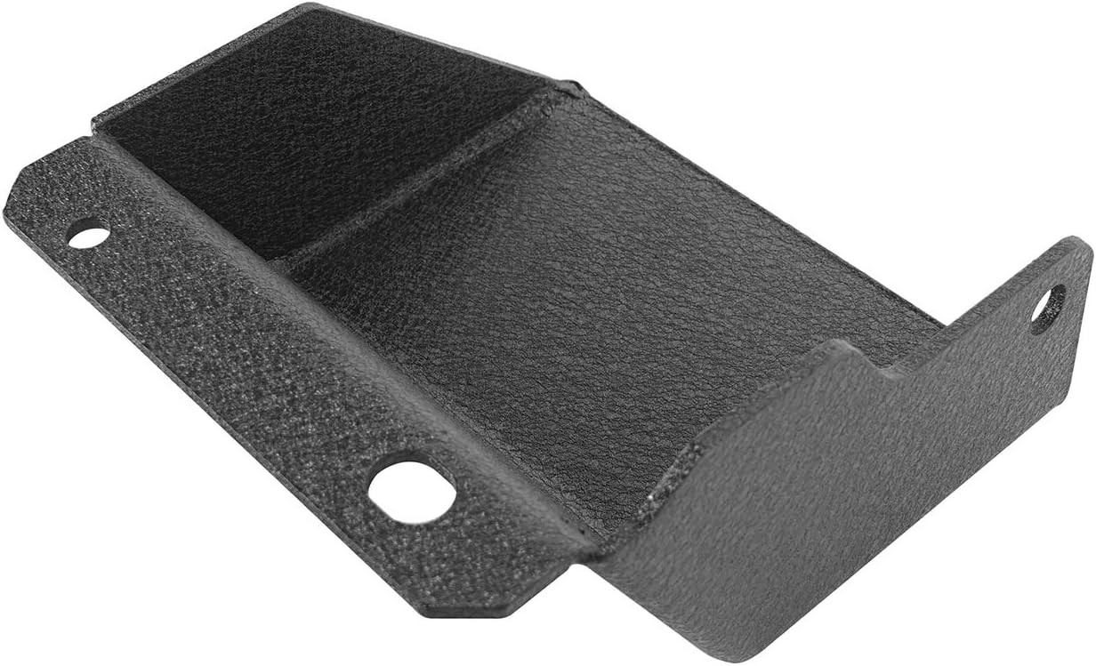 Durable Black Powder Coat Steering Box Skid Plate for Jeep Wrangler TJ 1997-2006