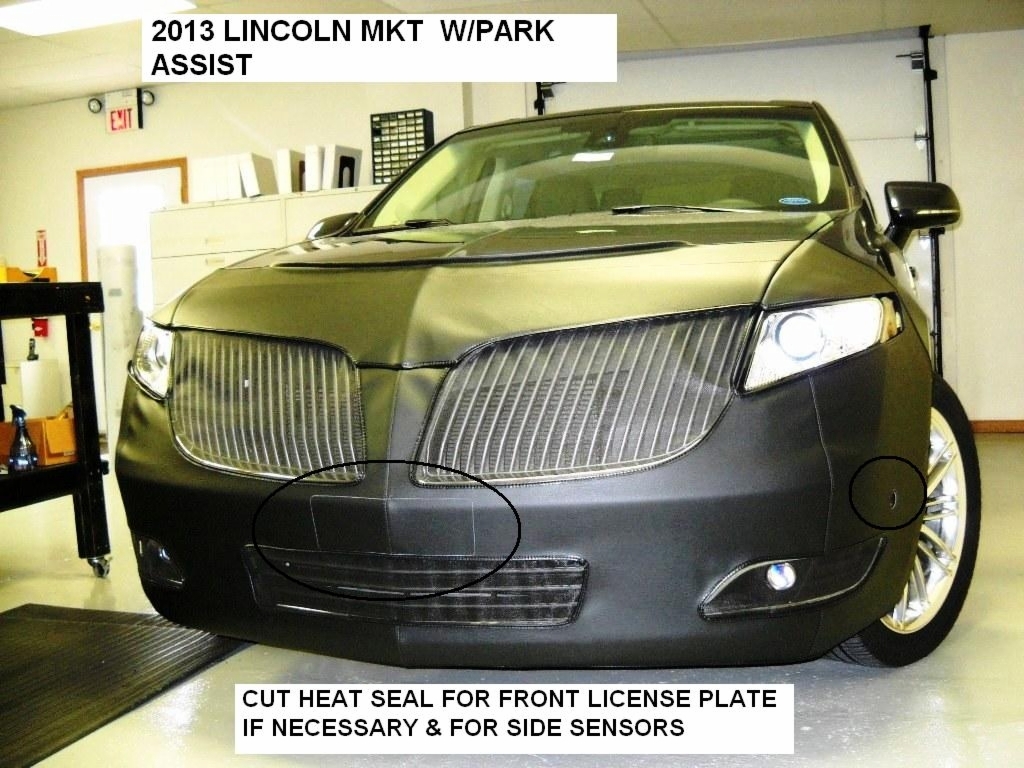 Lebra Front End Cover Bra Mask Fits Lincoln MKT 2013-2019 With park assist.