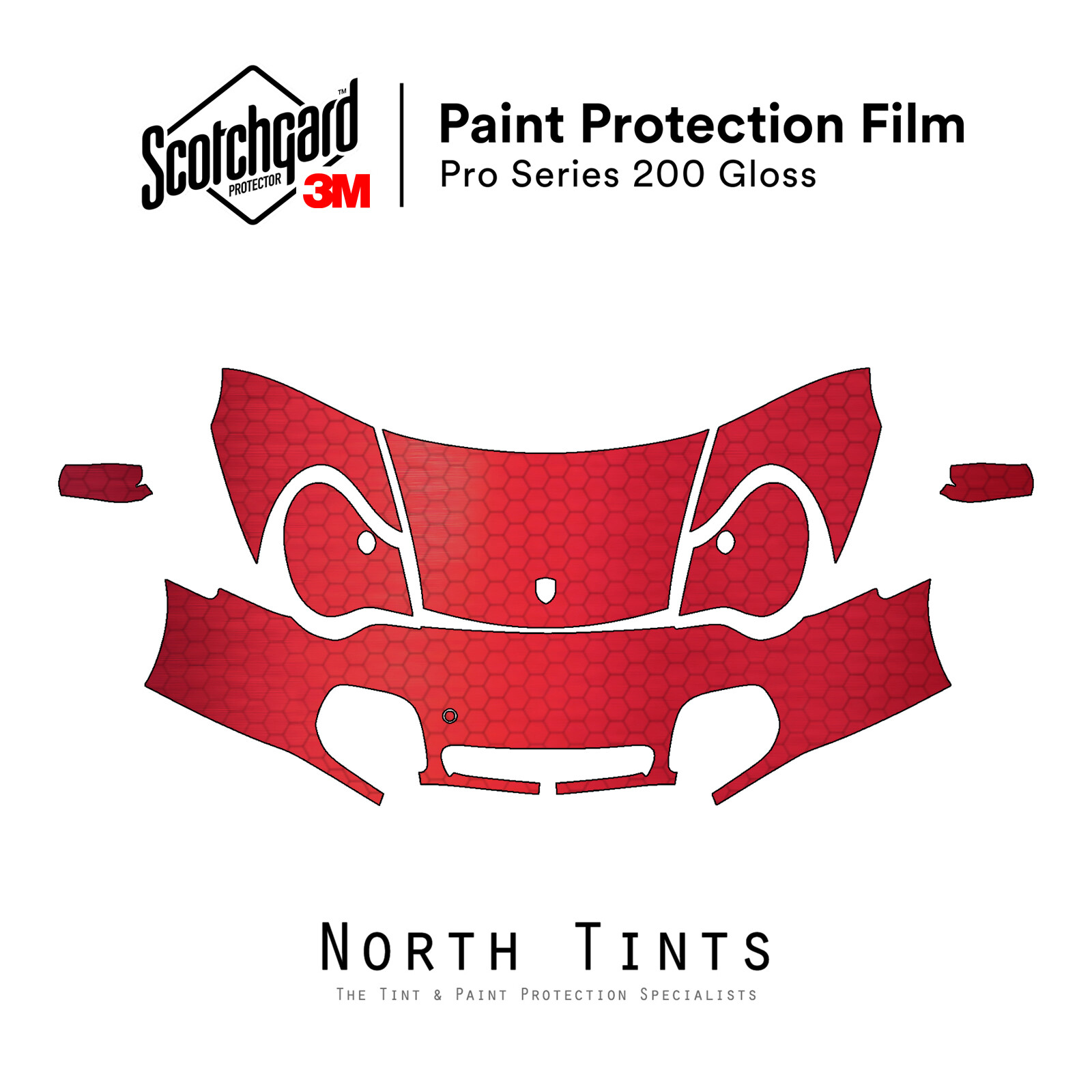 Porsche 911 Turbo 2001-2005 3M PRO Series PreCut Paint Protection Clear Bra PPF