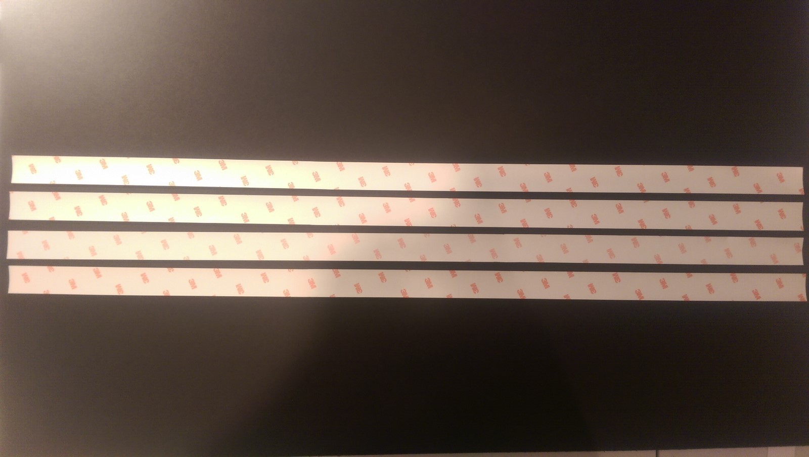 3M Scotchgard Paint Protection Film Clear Door Edge Guards All 4 Doors 3/8 X 28