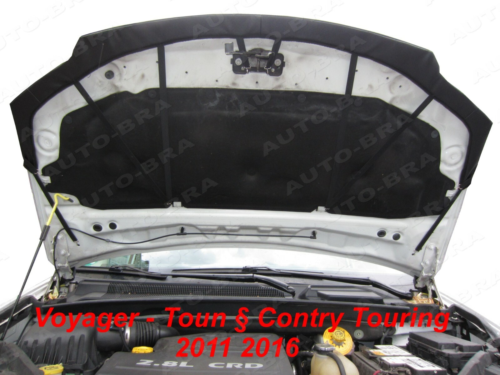 CARBON CAR HOOD BRA Chrysler – Lancia Voyager, Dodge Grand Caravan since 2011