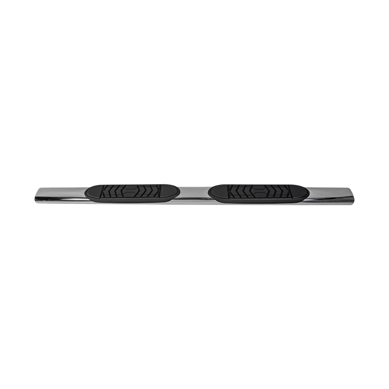 TrailFX A7041S 5 Inch Oval Straight Pol Stainless Steel Rocker Panel Mount