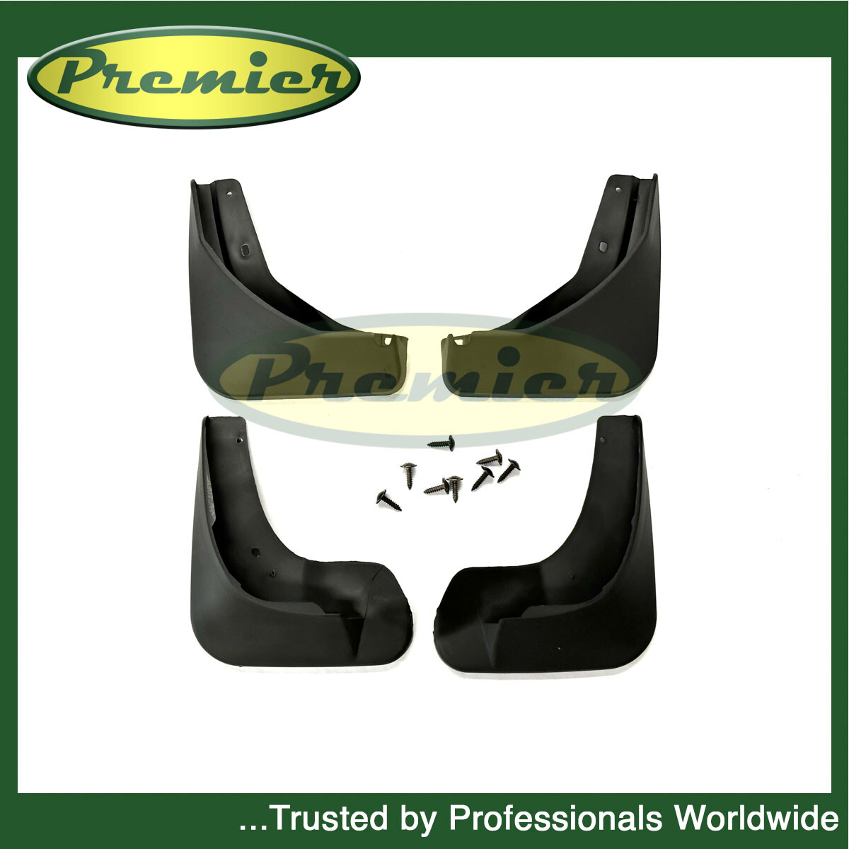 Tailored Mud Flaps Set of 4 For Skoda Fabia 2015-2023 Premier
