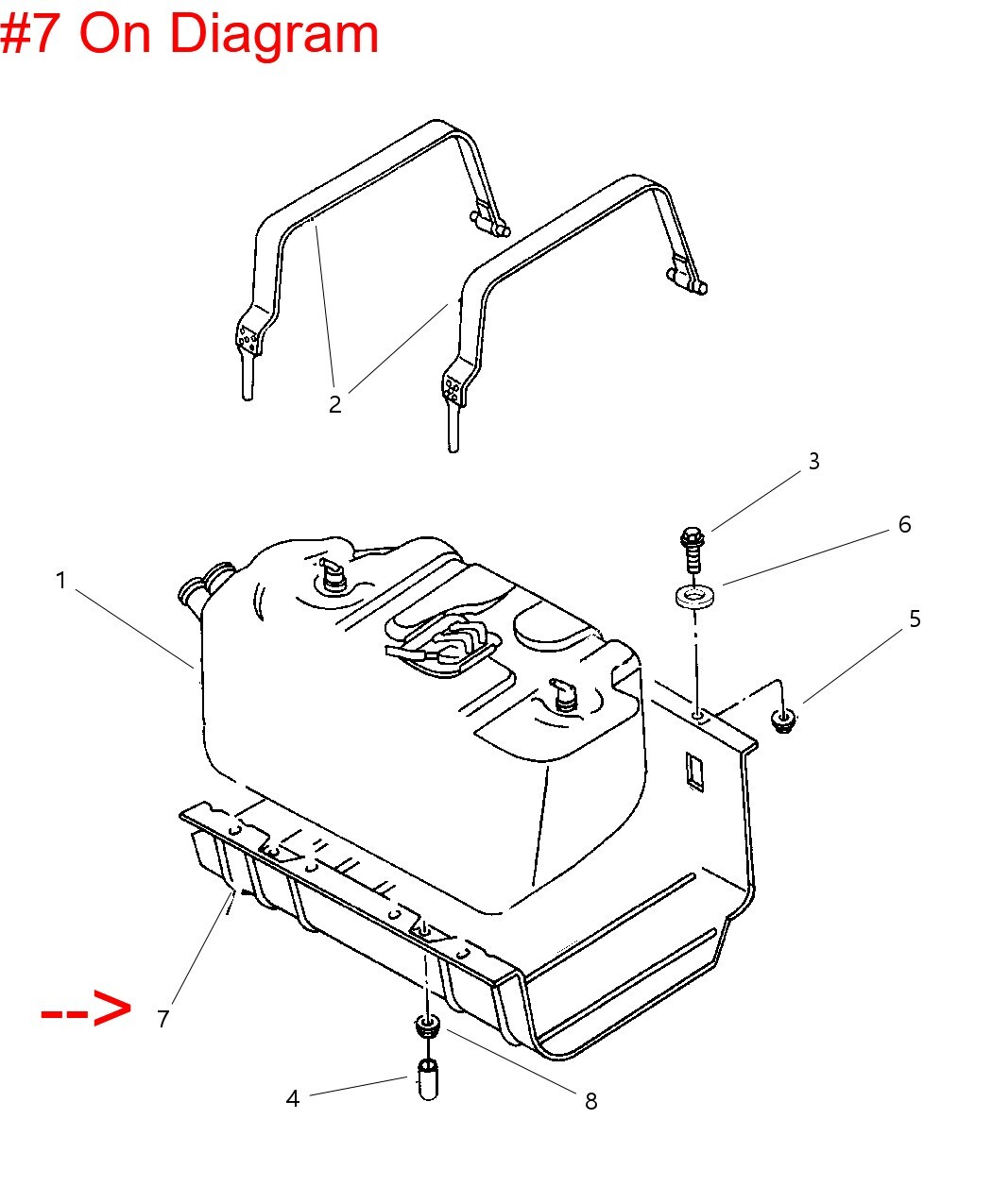 NEW OEM Mopar Fuel Tank Skid Plate 52100219AB Jeep Wrangler 2001-2006