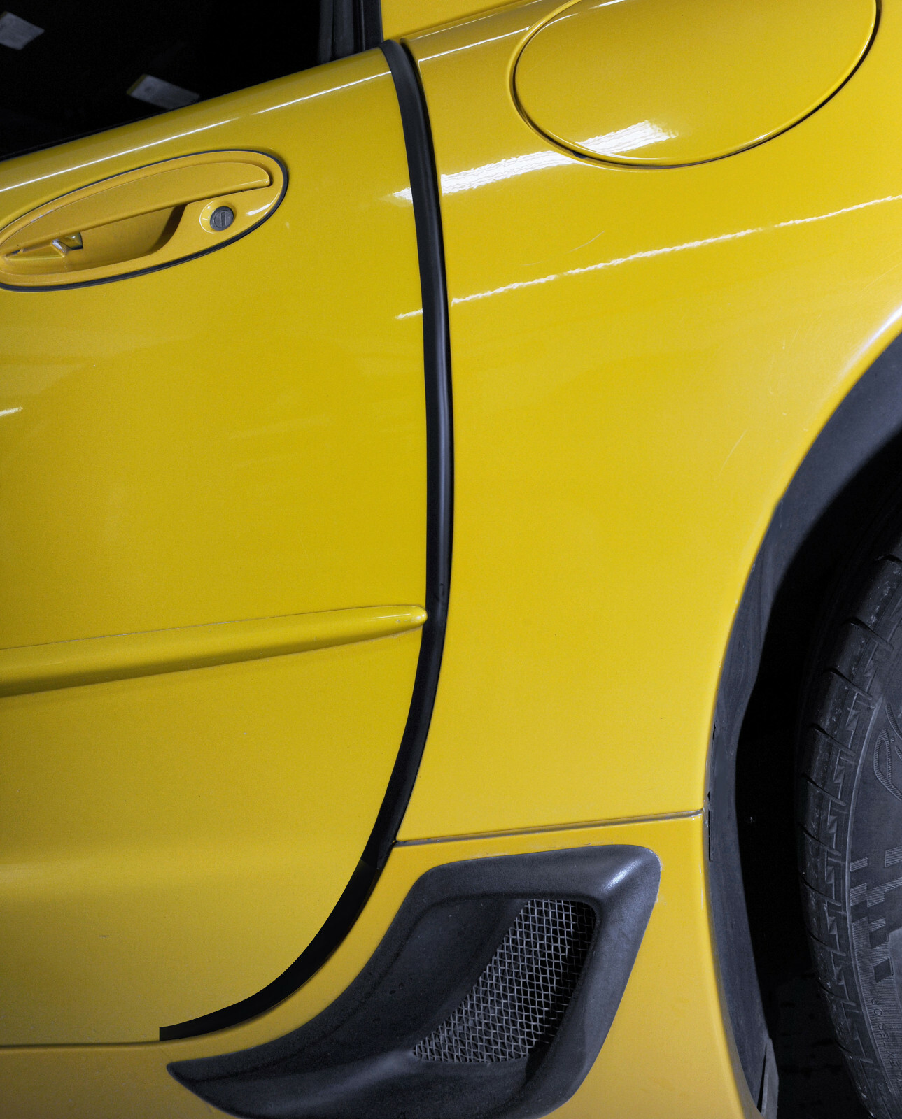 1997-2004 Corvette C5 Black Door Edge Guards