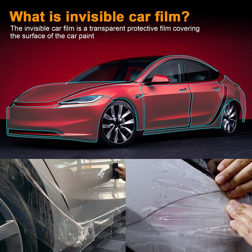 For Tesla Model 3 Highland 2024-UP Full Car PreCut Paint Protection Film (PPF)