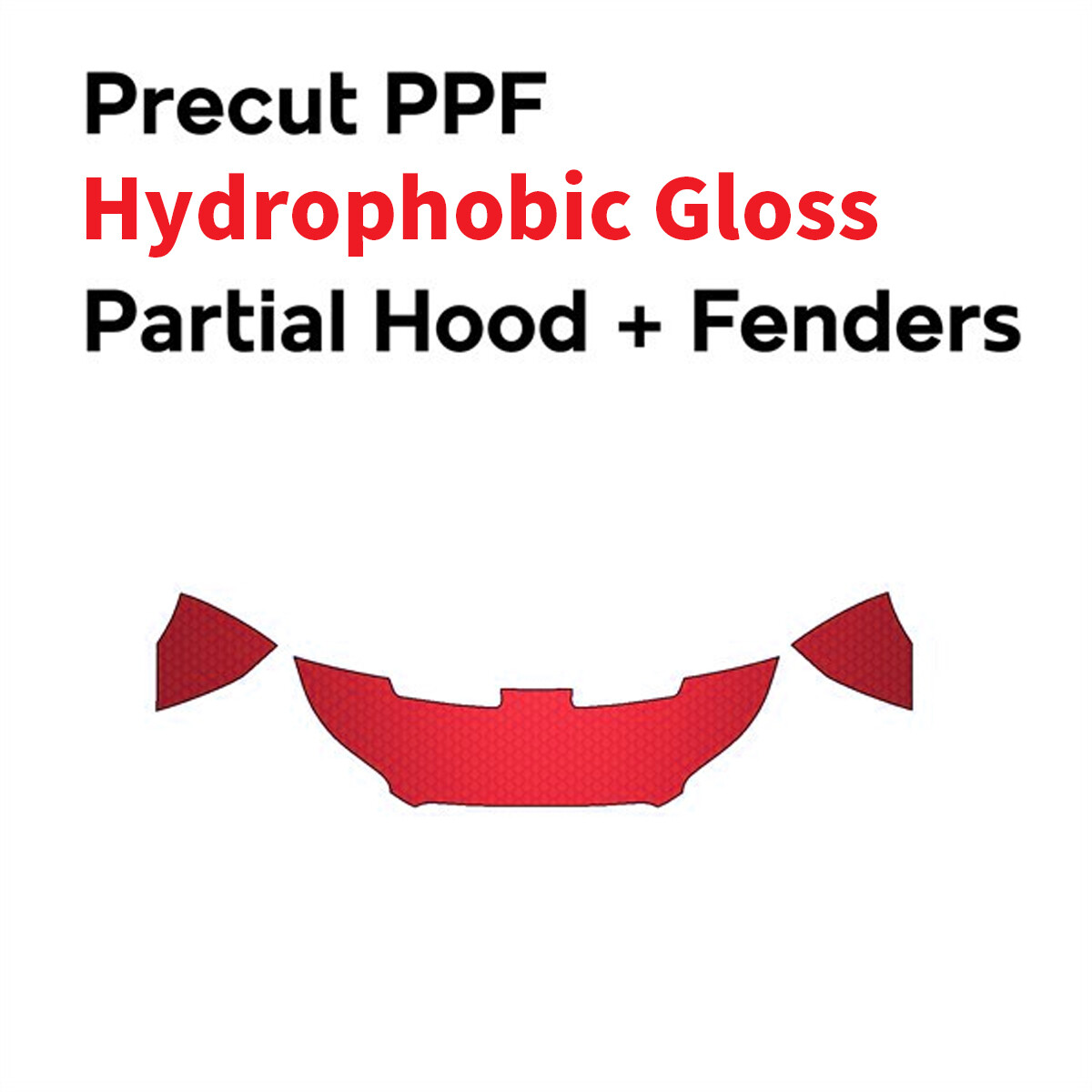 PreCut PPF Paint Protection Film Gloss DIY Clear Bra for Ford Transit 2020-2025